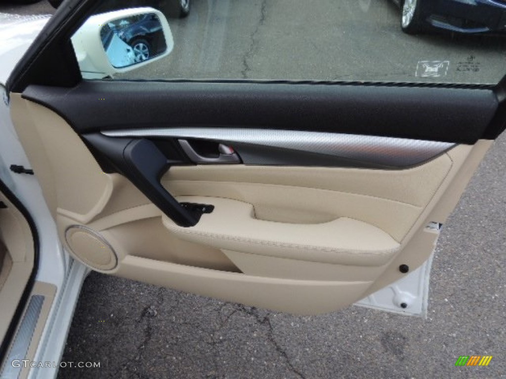 2010 Acura TL 3.5 Parchment Door Panel Photo #69002152