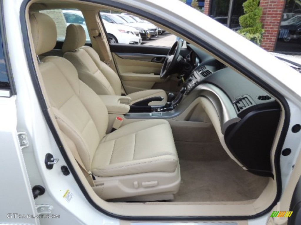 Parchment Interior 2010 Acura TL 3.5 Photo #69002161