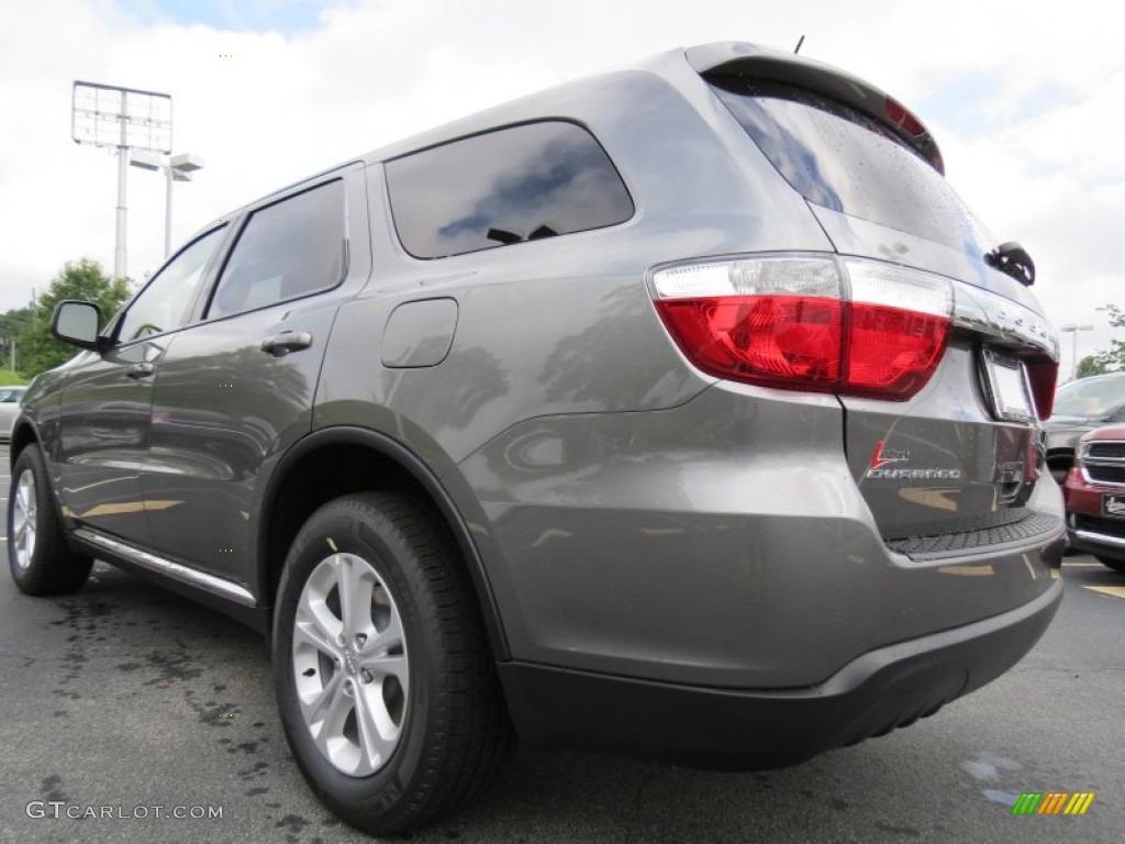 Mineral Gray Metallic 2013 Dodge Durango SXT Exterior Photo #69002222