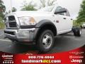 Bright White 2012 Dodge Ram 4500 HD SLT Crew Cab Chassis