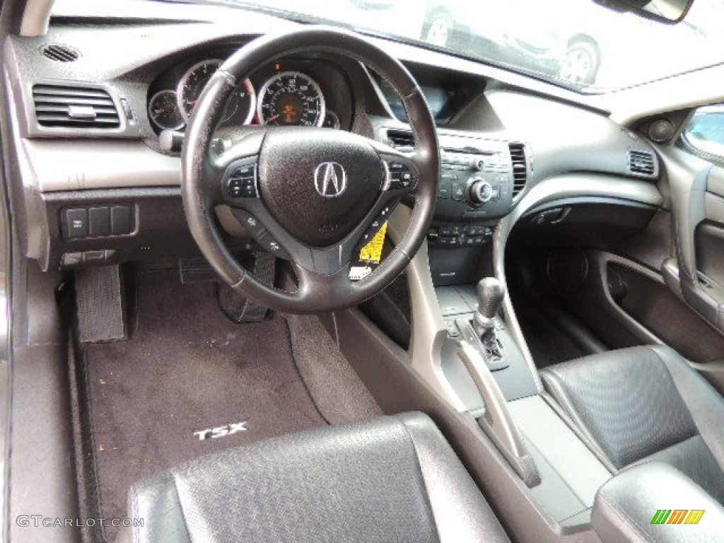 2010 TSX V6 Sedan - Grigio Metallic / Ebony photo #12