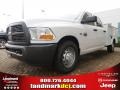 2012 Bright White Dodge Ram 2500 HD ST Crew Cab Utility Truck  photo #1