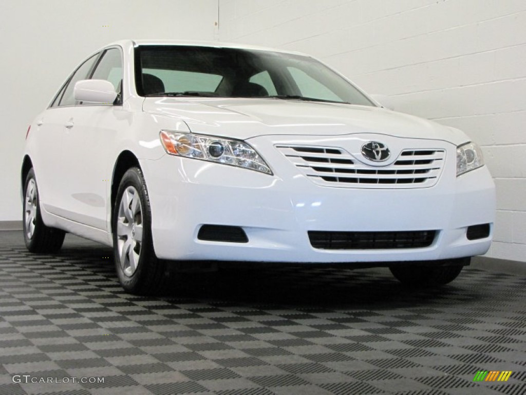 2007 Camry LE - Super White / Ash photo #1