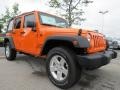 PL4 - Crush Orange Jeep Wrangler Unlimited (2012-2013)