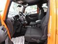 Black 2012 Jeep Wrangler Unlimited Sport 4x4 Interior Color