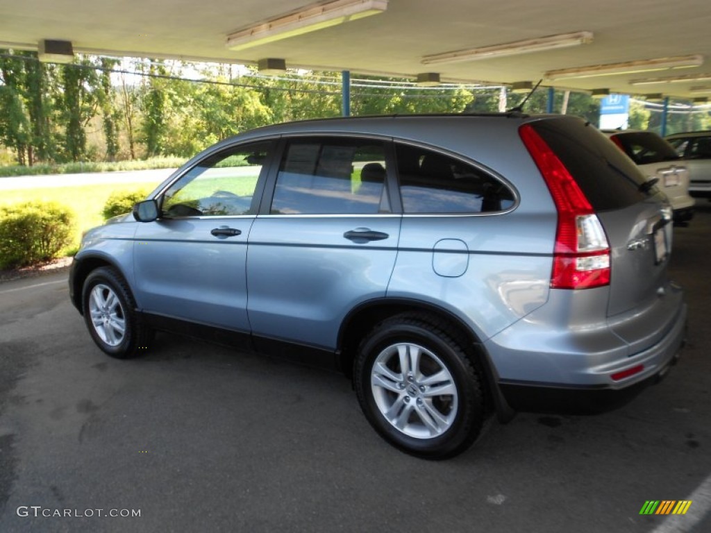 2010 CR-V EX AWD - Glacier Blue Metallic / Gray photo #29