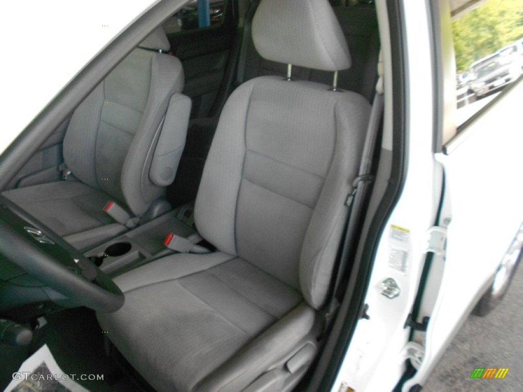 2009 CR-V EX 4WD - Taffeta White / Gray photo #6