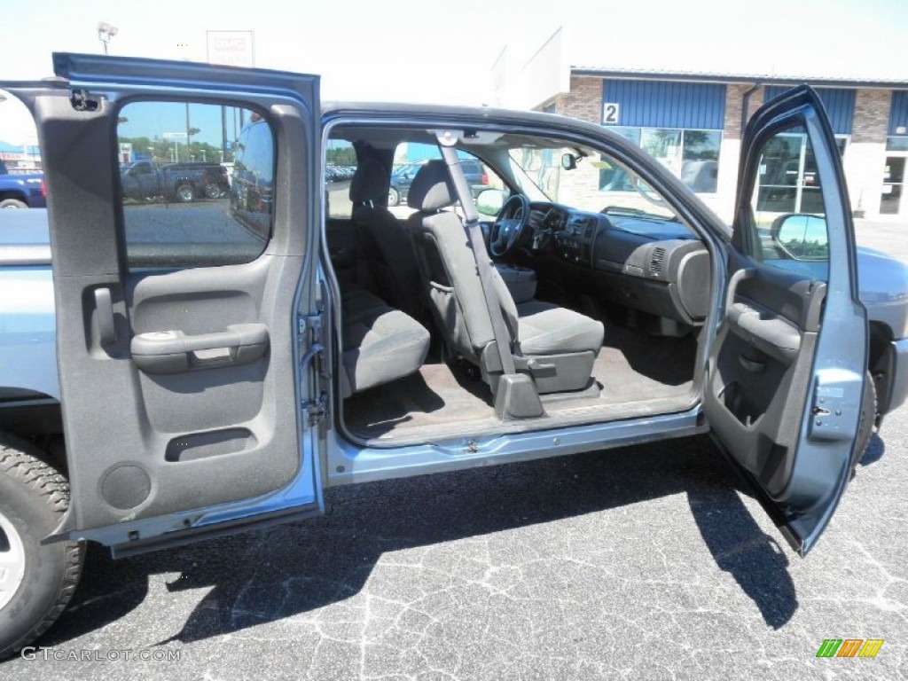 2008 Silverado 1500 LT Extended Cab 4x4 - Blue Granite Metallic / Ebony photo #20