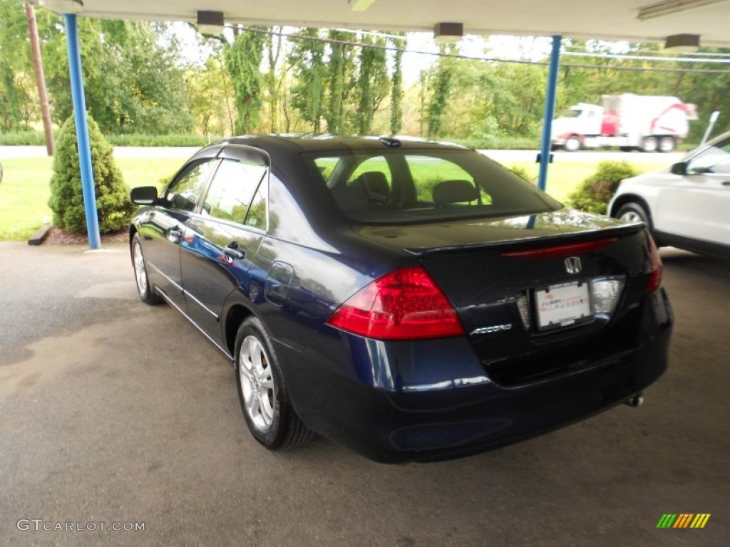 2006 Accord EX-L Sedan - Sapphire Blue Pearl / Gray photo #2