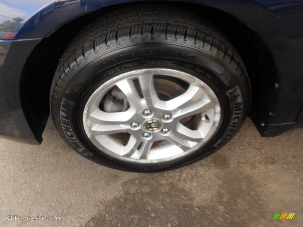 2006 Accord EX-L Sedan - Sapphire Blue Pearl / Gray photo #10