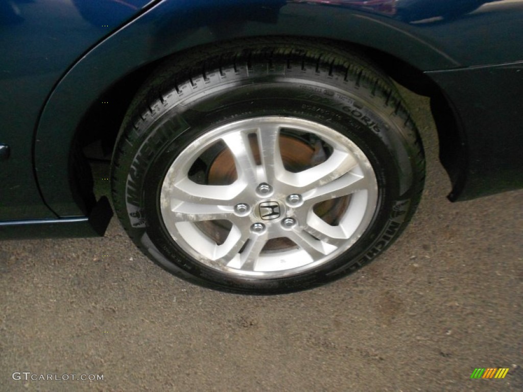 2006 Accord EX-L Sedan - Sapphire Blue Pearl / Gray photo #11