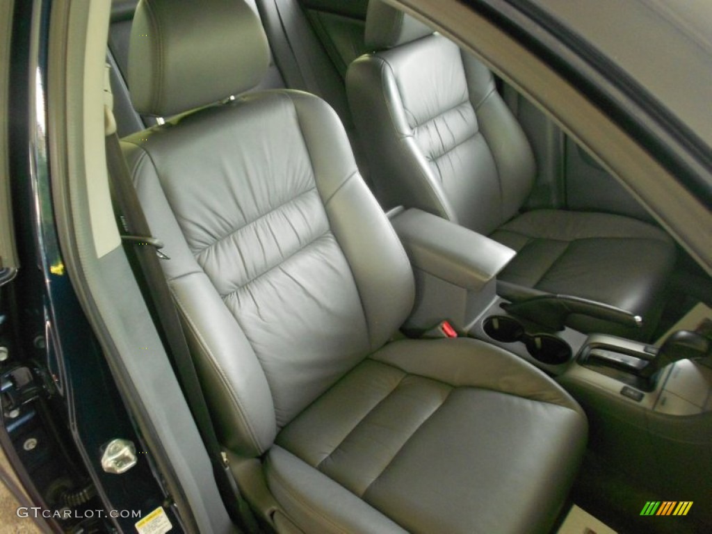 2006 Accord EX-L Sedan - Sapphire Blue Pearl / Gray photo #14