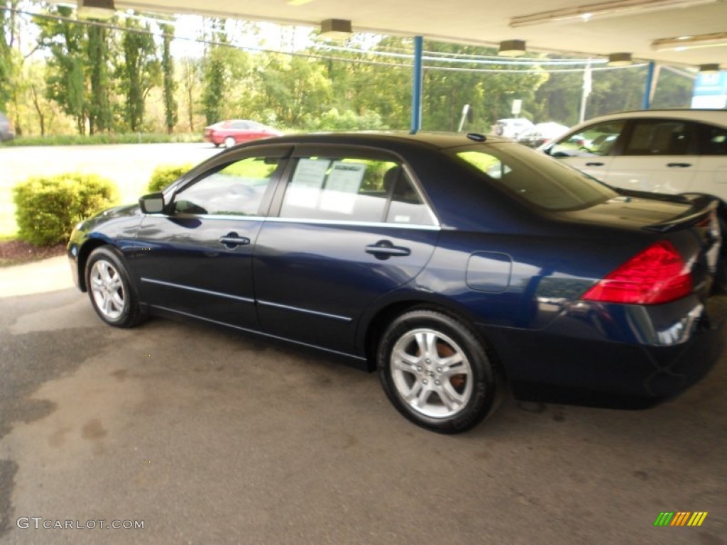 2006 Accord EX-L Sedan - Sapphire Blue Pearl / Gray photo #29
