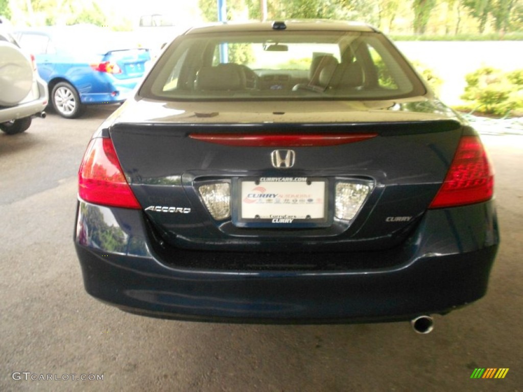 2006 Accord EX-L Sedan - Sapphire Blue Pearl / Gray photo #30