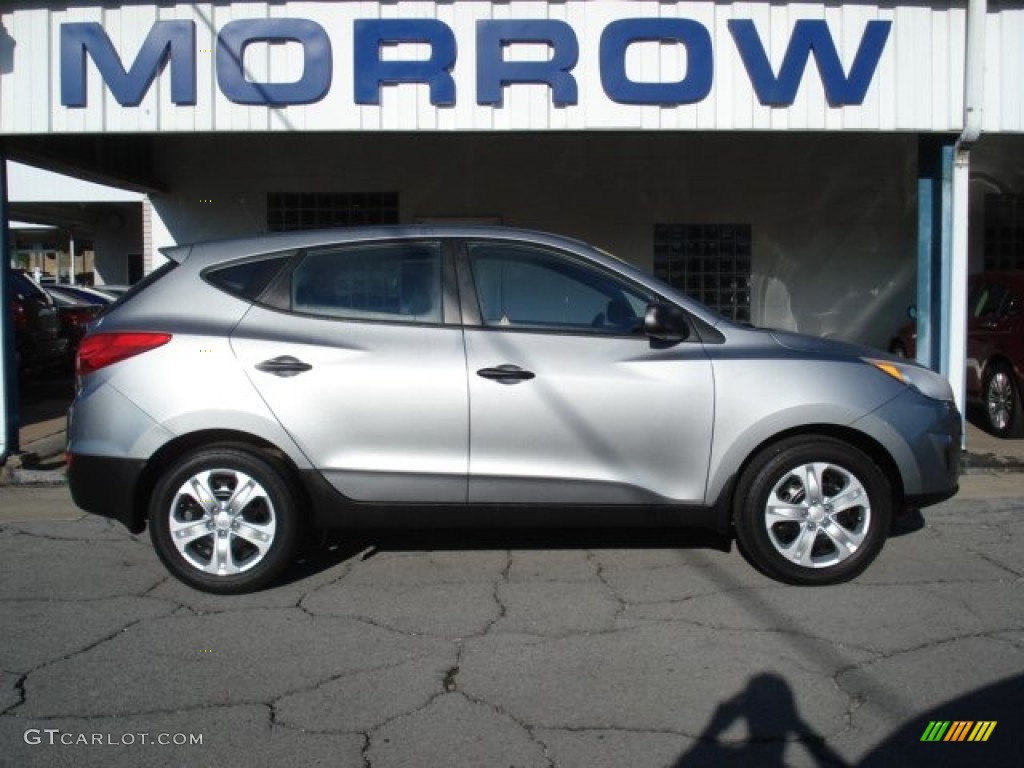 2010 Tucson GLS - Graphite Gray / Black photo #1