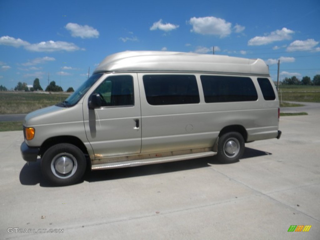 2004 E Series Van E350 Super Duty XL Wheelchair Access - Gold Ash Metallic / Medium Flint photo #1