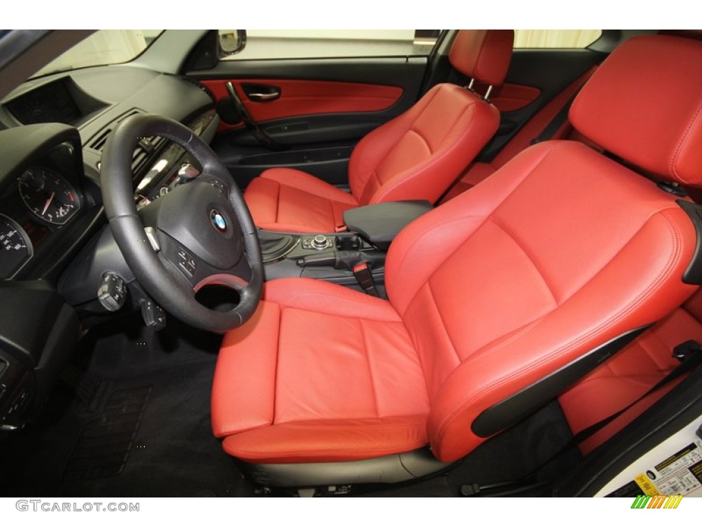 2010 BMW 1 Series 128i Coupe Front Seat Photo #69007801