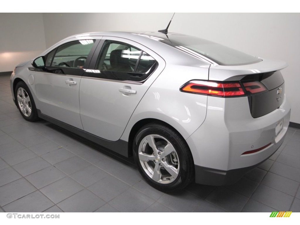 Silver Ice Metallic 2012 Chevrolet Volt Hatchback Exterior Photo #69008479