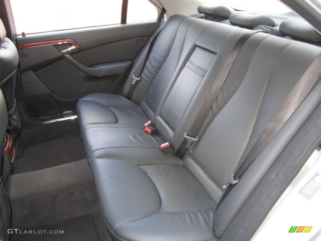 2005 Mercedes-Benz S 430 4Matic Sedan Rear Seat Photo #69008677