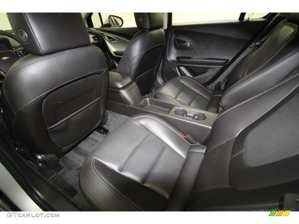 Jet Black/Dark Accents Interior 2012 Chevrolet Volt Hatchback Photo #69008725