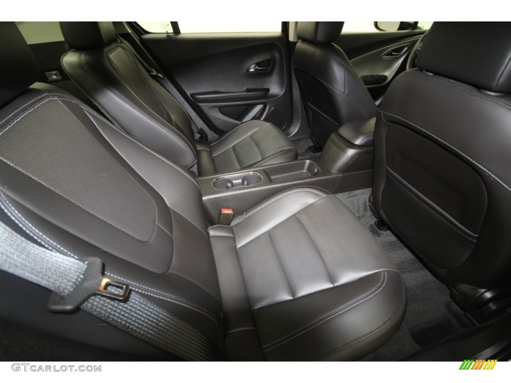 Jet Black/Dark Accents Interior 2012 Chevrolet Volt Hatchback Photo #69008770