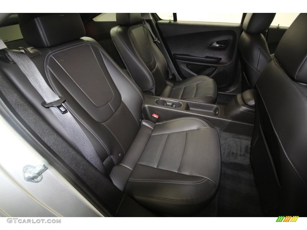 Jet Black/Dark Accents Interior 2012 Chevrolet Volt Hatchback Photo #69008788