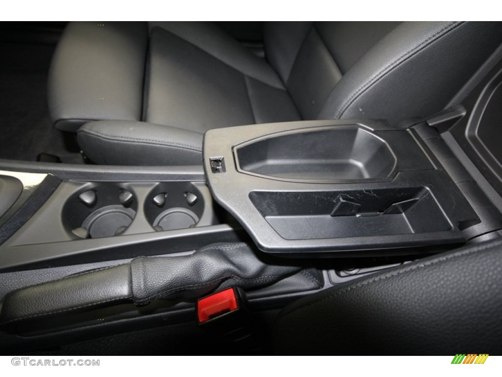 2009 1 Series 128i Coupe - Space Grey Metallic / Black photo #21