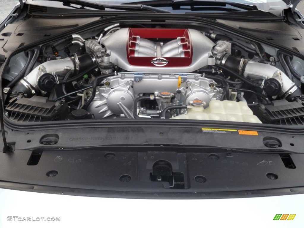 2013 Nissan GT-R Premium 3.8 Liter Twin-Turbocharged DOHC 24-valve CVTCS V6 Engine Photo #69009853