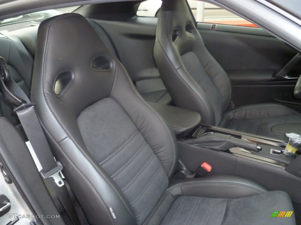 Black Interior 2013 Nissan GT-R Premium Photo #69009913