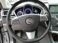 Titanium/Ebony 2012 Cadillac SRX Premium Steering Wheel