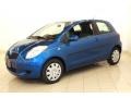 2007 Blazing Blue Metallic Toyota Yaris 3 Door Liftback  photo #3