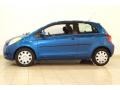 2007 Blazing Blue Metallic Toyota Yaris 3 Door Liftback  photo #4