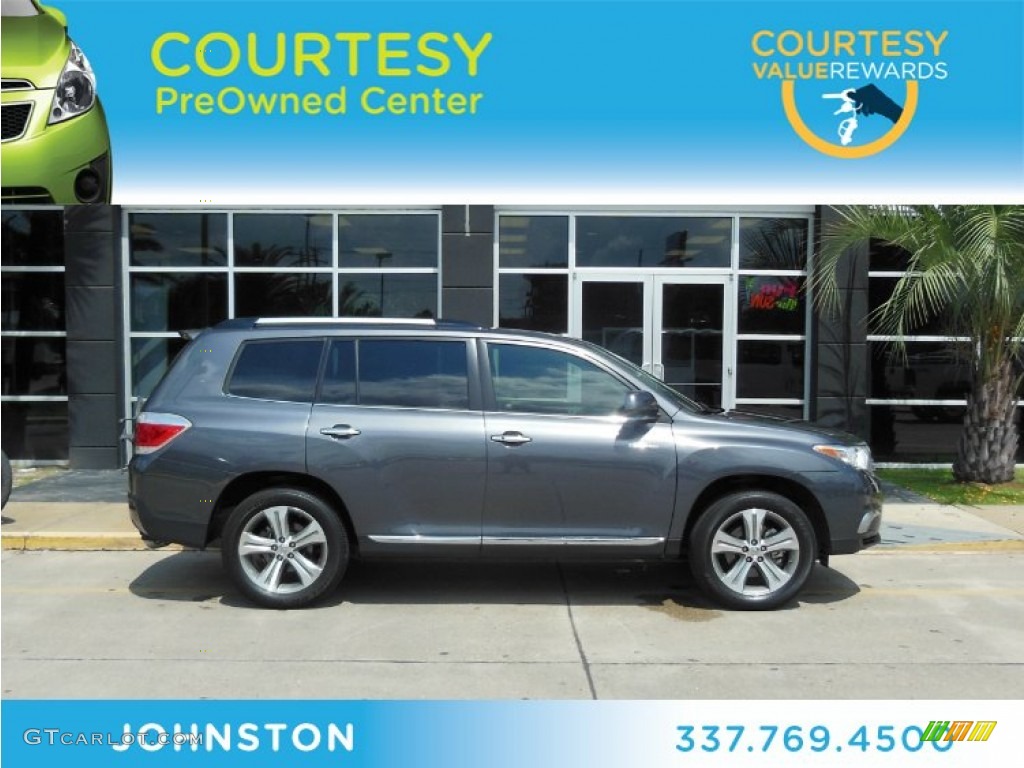 Magnetic Gray Metallic Toyota Highlander