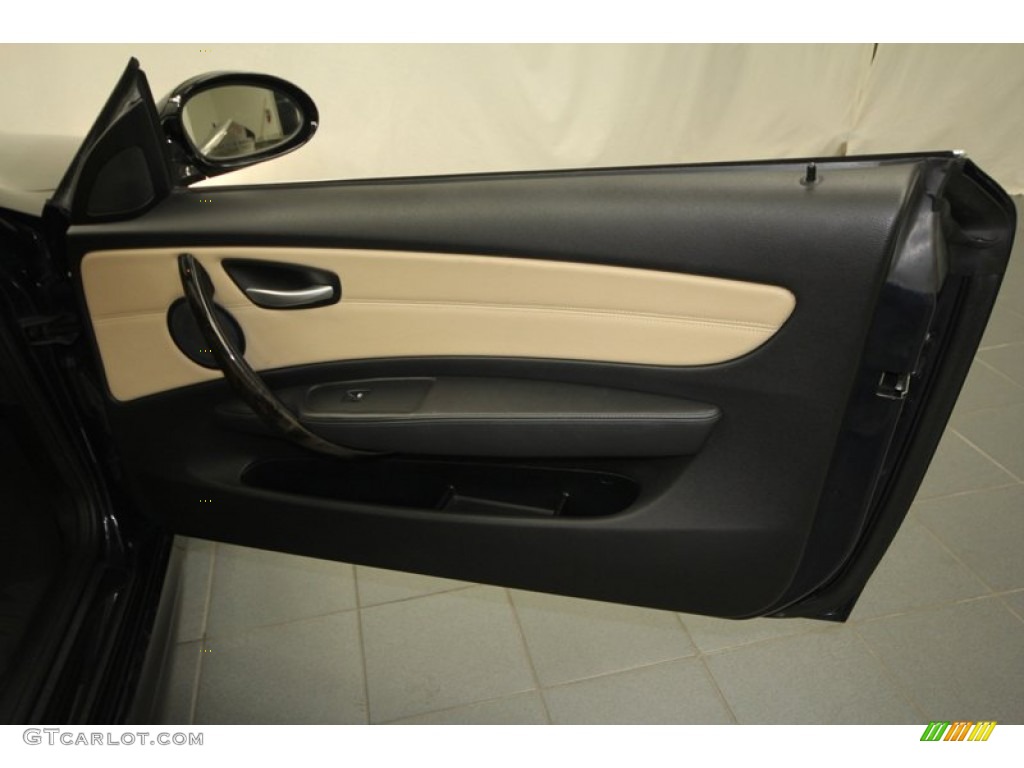 2008 1 Series 135i Convertible - Monaco Blue Metallic / Savanna Beige photo #33