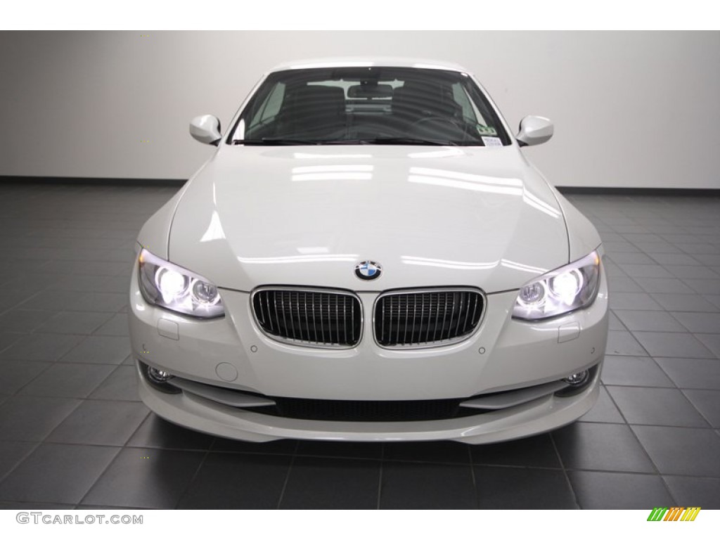 2011 3 Series 328i Convertible - Mineral White Metallic / Black photo #6