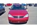 2005 Sangria Red Metallic Ford Focus ZX3 SE Coupe  photo #2