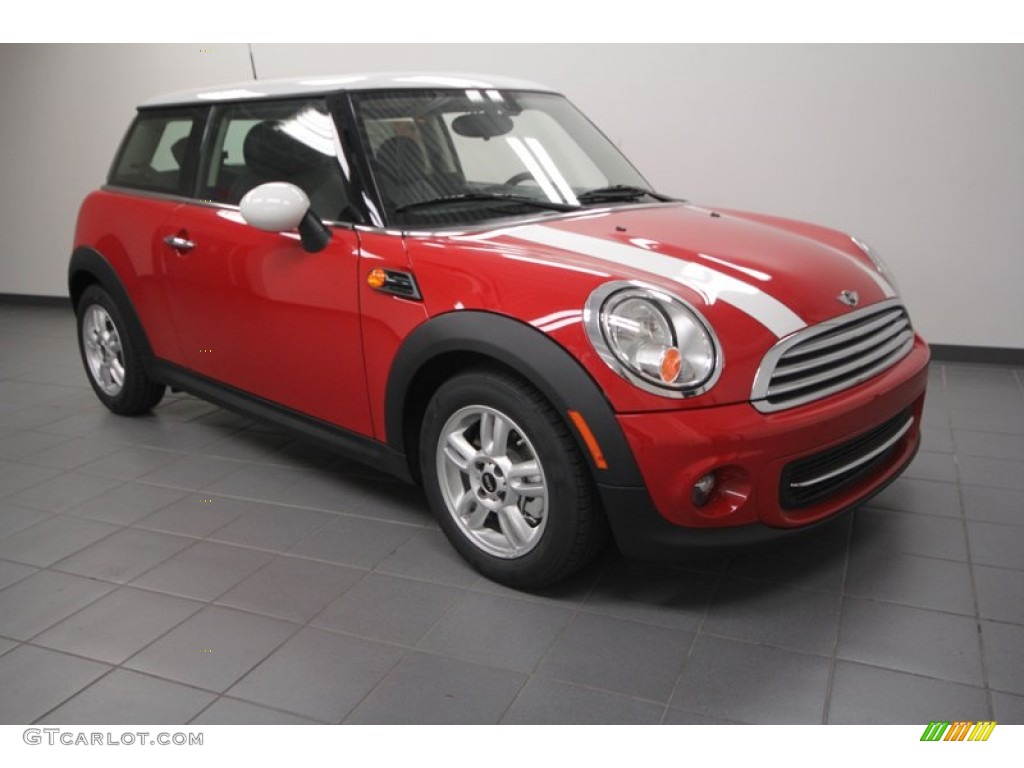 Chili Red Mini Cooper