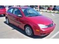 2005 Sangria Red Metallic Ford Focus ZX3 SE Coupe  photo #3