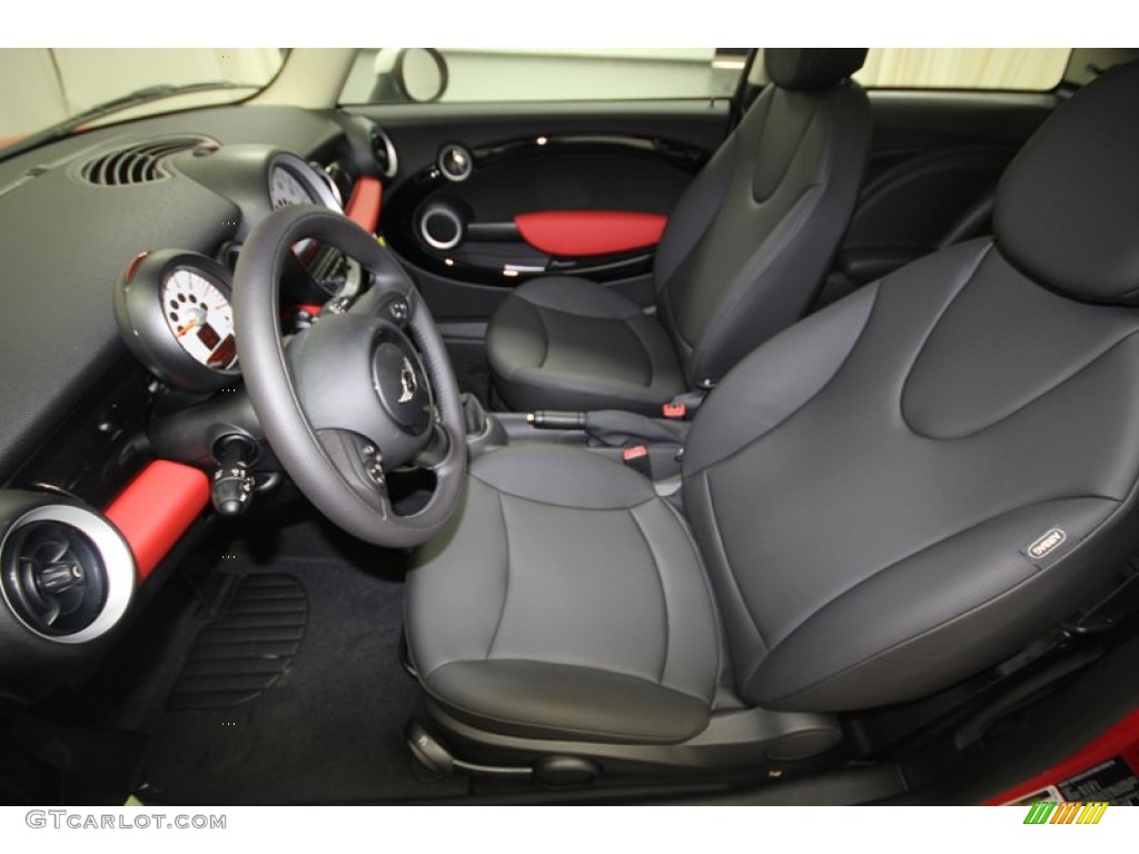 2013 Cooper Hardtop - Chili Red / Carbon Black photo #3