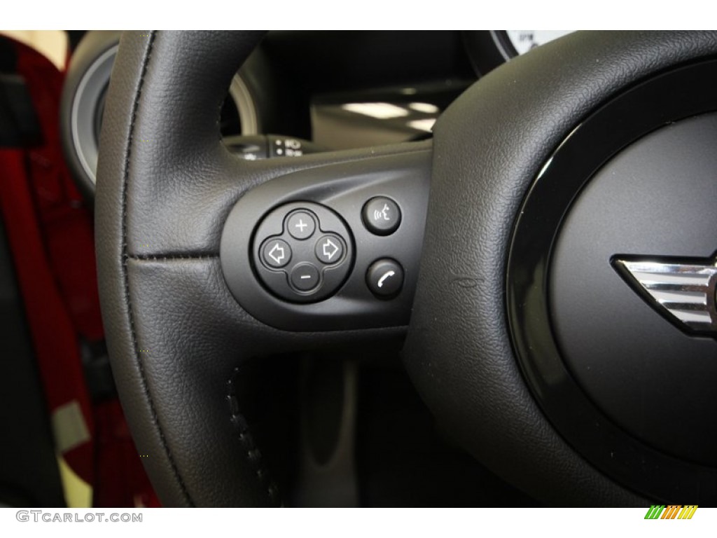 2013 Cooper Hardtop - Chili Red / Carbon Black photo #22