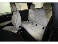 2012 Mini Cooper Satellite Gray Lounge Leather Interior Rear Seat Photo