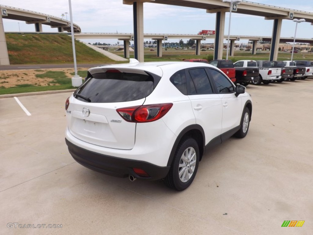 2013 CX-5 Touring - Crystal White Pearl Mica / Sand photo #5