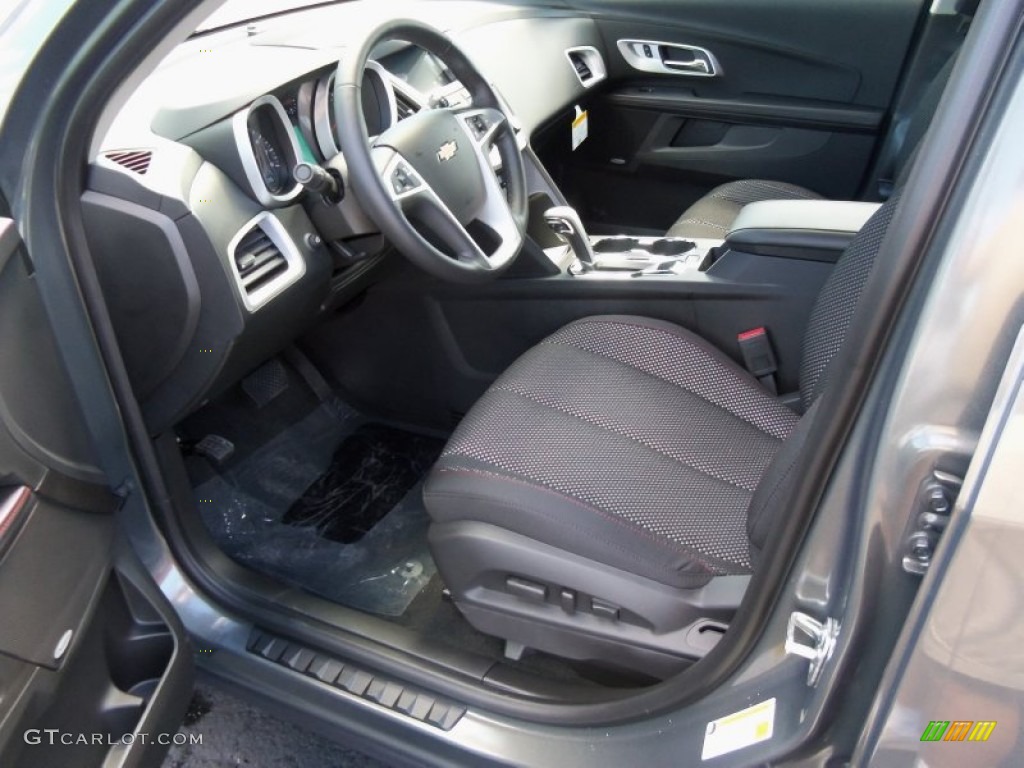 Jet Black Interior 2013 Chevrolet Equinox LT AWD Photo #69014356
