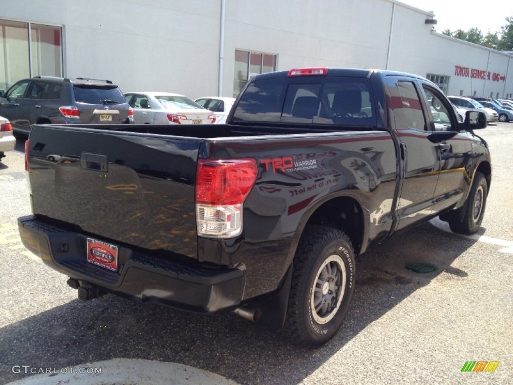 2010 Tundra TRD Rock Warrior Double Cab 4x4 - Black / Black photo #6