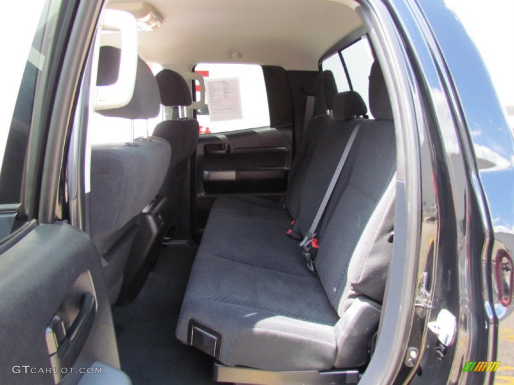 2010 Toyota Tundra TRD Rock Warrior Double Cab 4x4 Rear Seat Photo #69014521