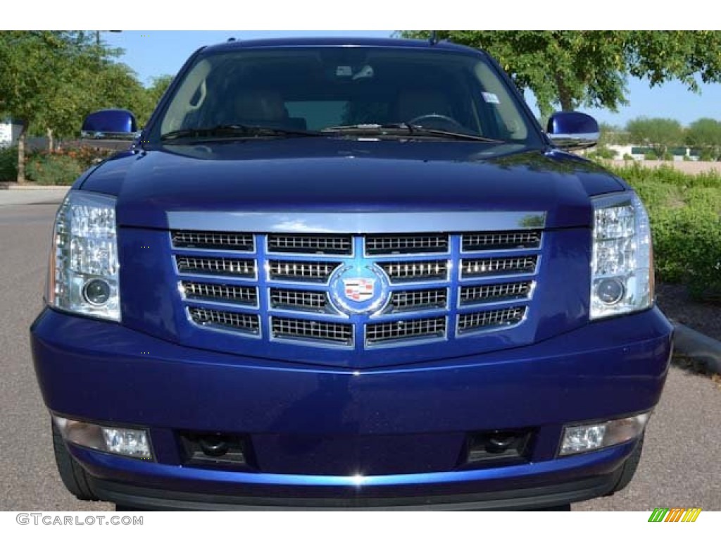 Celestial Blue 2010 Cadillac Escalade ESV Luxury Exterior Photo #69015187