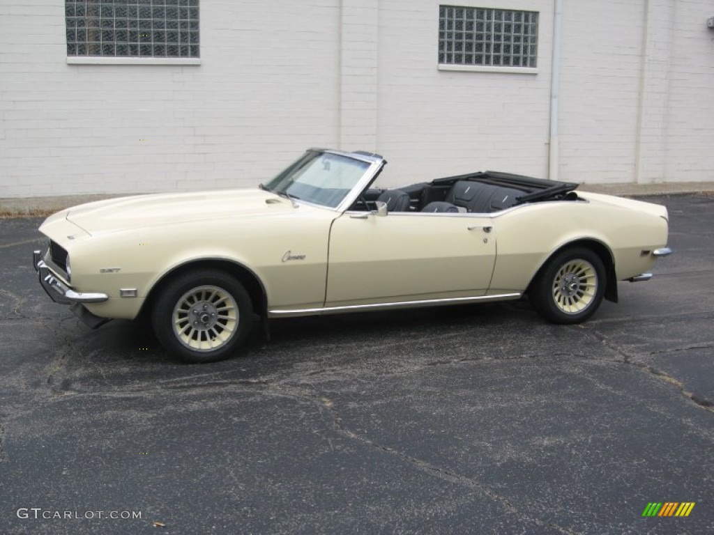 Butternut Yellow 1968 Chevrolet Camaro Convertible Exterior Photo #69015223