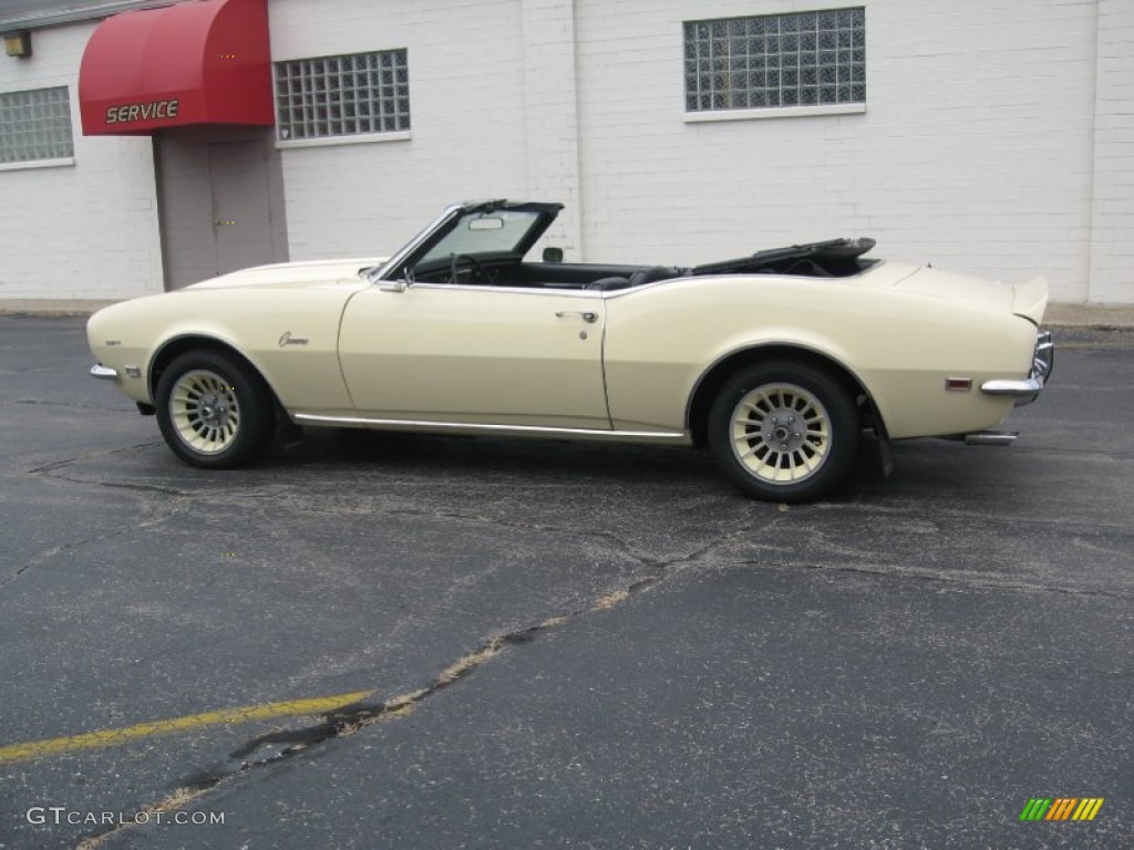 Butternut Yellow 1968 Chevrolet Camaro Convertible Exterior Photo #69015232