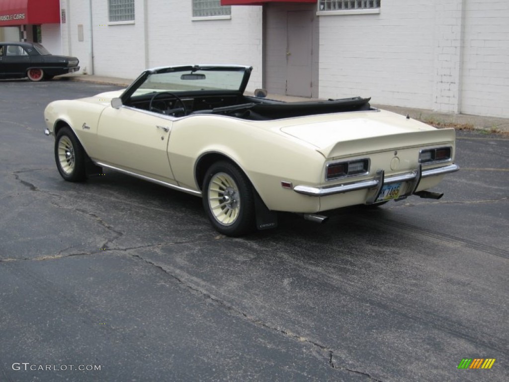 Butternut Yellow 1968 Chevrolet Camaro Convertible Exterior Photo #69015241