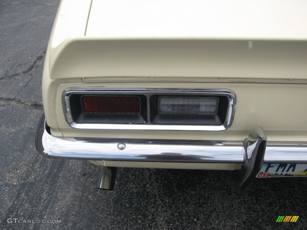 1968 Camaro Convertible - Butternut Yellow / Black Houndstooth photo #13